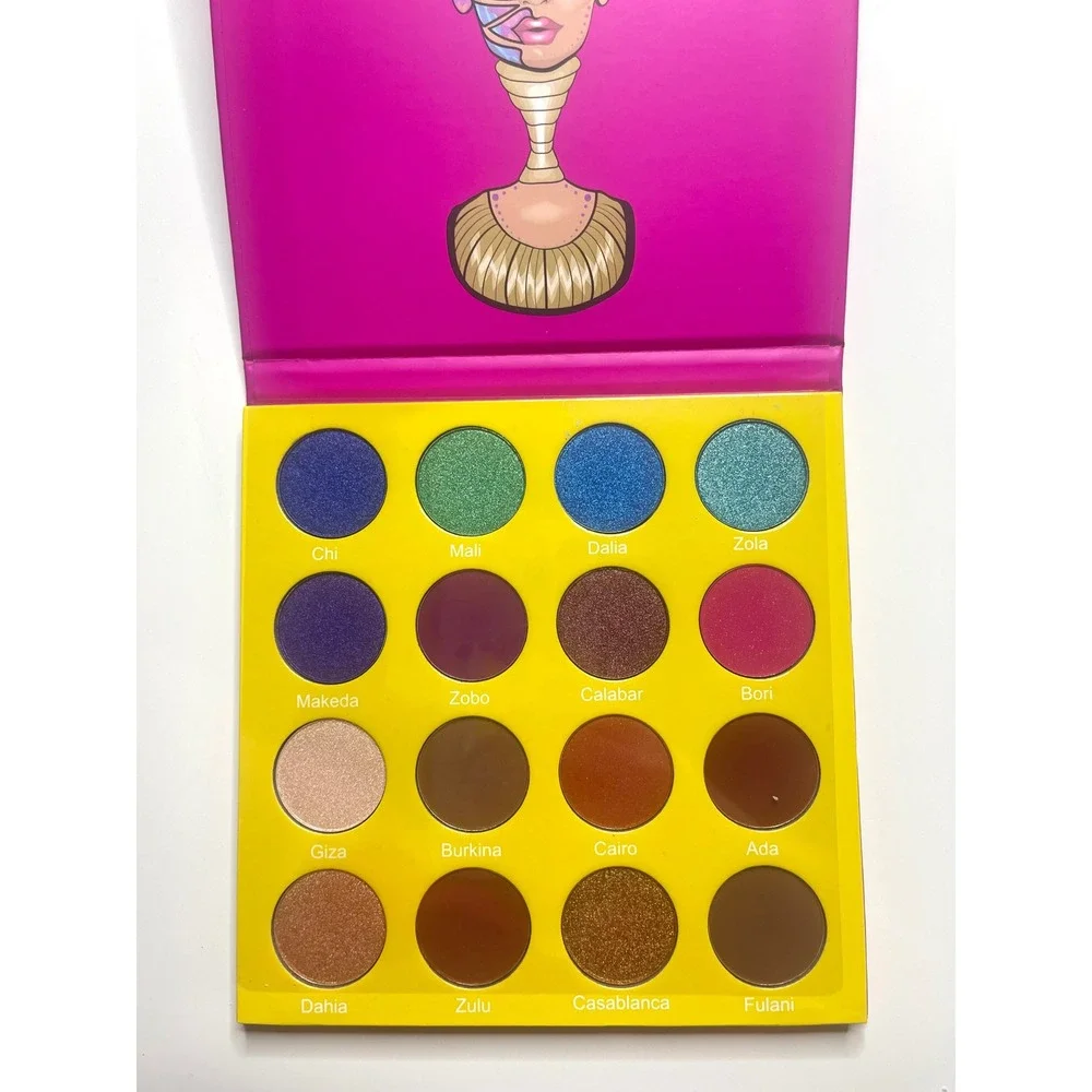 Juvia's Place The Masquerade Mini Eyeshadow Palette 16 Shades Vibrant Shimmers